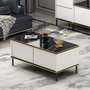 Hanah Home Imaj Mesa de centro Blanca